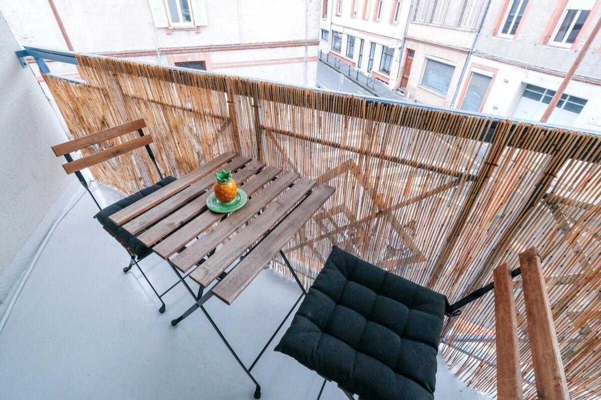 Le Vinyle ~ Parking ~ Balcon ~ Centre-Ville Toulouse Exterior foto